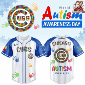 Chicago Cubs x Autism Awareness 2026 Baseball Jersey