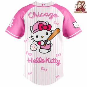 Chicago White Sox x Hello Kitty Night 2026 Baseball Jersey 3