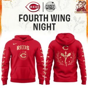 Cincinnati Reds Fourth Wing Night Special Edition Hoodie 2