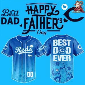 Cincinnati Reds x Happy Father’s Day 2026 Baseball Jersey