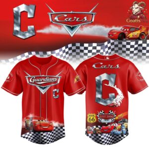 Cleveland Guardians x Cars 20th Anniversary Limited Edition Baseball Jersey