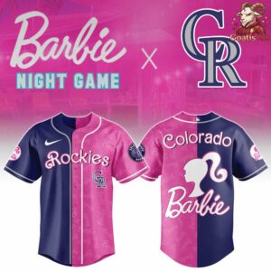 Colorado Rockies Barbie Night Game 2026 Baseball Jersey