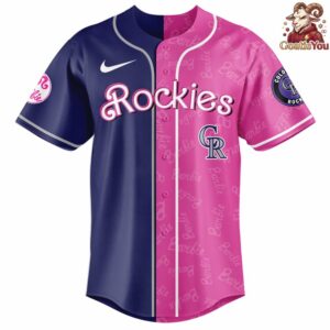Colorado Rockies Barbie Night Game 2026 Baseball Jersey 2