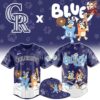 Cincinnati Reds Bluey Night Special Edition Baseball Jersey