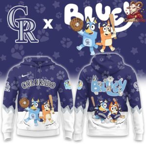 Colorado Rockies Bluey Night Special Edition Hoodie