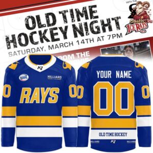Corpus Christi IceRays 2026 Old Time Hockey Jersey