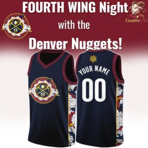 Denver Nuggets Fourth Wing Night 2026 Basketball Jersey 2