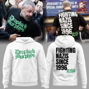Dropkick Murphys Fighting Nazis Since 1996 Premium Hoodie 2