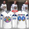 Edmonton Oilers Pride Night 2026 Limited Edition White Hockey Jersey