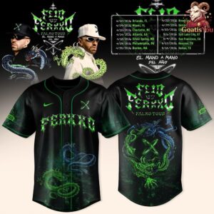 FEID vs FERXXO Falxo Tour Limited Edition Baseball Jersey
