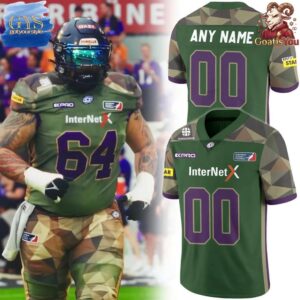 Frankfurt Galaxy Bundeswehr Limited Edition Football Jersey 1
