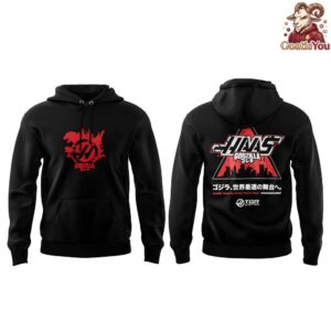 Godzilla X TGR Haas F1 Team King Of The Monsters 2026 Hoodie 2