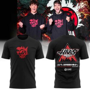 Godzilla X TGR Haas F1 Team King Of The Monsters 2026 T-Shirt