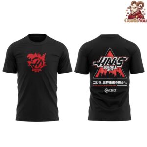 Godzilla X TGR Haas F1 Team King Of The Monsters 2026 T Shirt 2
