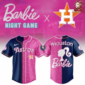 Houston Astros Barbie Night Game 2026 Baseball Jersey