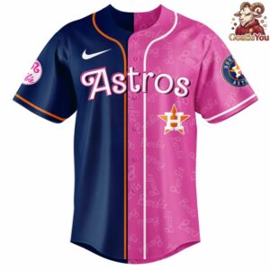Houston Astros Barbie Night Game 2026 Baseball Jersey 2