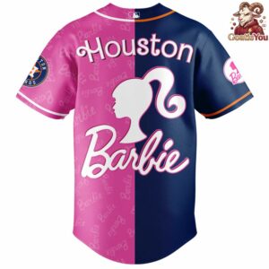 Houston Astros Barbie Night Game 2026 Baseball Jersey 3