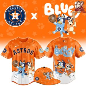 Houston Astros Bluey Night Special Edition Baseball Jersey