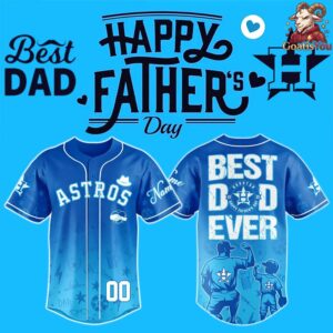 Houston Astros x Happy Father’s Day 2026 Baseball Jersey