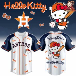 Houston Astros x Hello Kitty Night 2026 Baseball Jersey 4