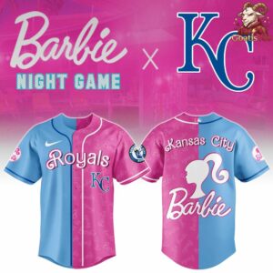 Kansas City Royals Barbie Night Game 2026 Baseball Jersey