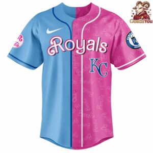 Kansas City Royals Barbie Night Game 2026 Baseball Jersey 2