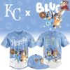 Los Angeles Dodgers Bluey Night Special Edition Baseball Jersey