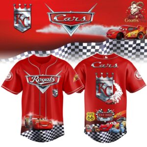 Kansas City Royals x Cars 20th Anniversary Limited Edition Baseball Jersey