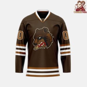 Kenai River Brown Bears New Season 2026 Hockey Jersey 2
