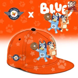 Las Vegas Aviators Bluey Night Special Edition Baseball Jersey 3
