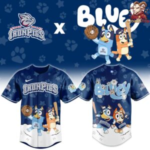 Lehigh Valley IronPigs Bluey Night Special Edition Baseball Jersey 2