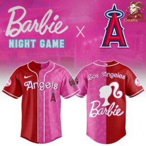 Los Angeles Angels Barbie Night Game 2026 Baseball Jersey