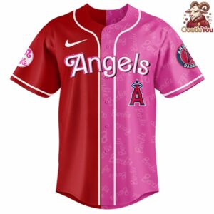 Los Angeles Angels Barbie Night Game 2026 Baseball Jersey 2