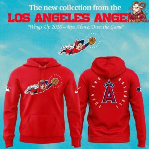 Los Angeles Angels Wings Up 2026 Hoodie