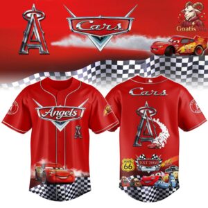 Los Angeles Angels x Cars 20th Anniversary Limited Edition Baseball Jersey