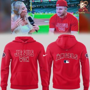 Los Angeles Angels x Jesus Won Special Edition Hoodie 1