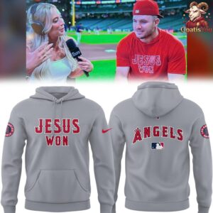 Los Angeles Angels x Jesus Won Special Edition Hoodie 2