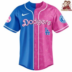 Los Angeles Dodgers Barbie Night Game 2026 Baseball Jersey 2