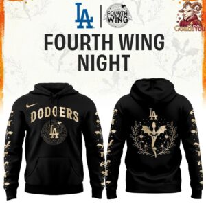 Los Angeles Dodgers Fourth Wing Night Special Edition Hoodie 2