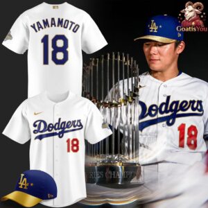Los Angeles Dodgers Yoshinobu Yamamoto Nike White 2026 Baseball Jersey
