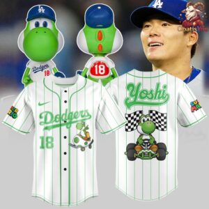 Los Angeles Dodgers Yoshinobu x Yoshi Limited Edition Baseball Jersey