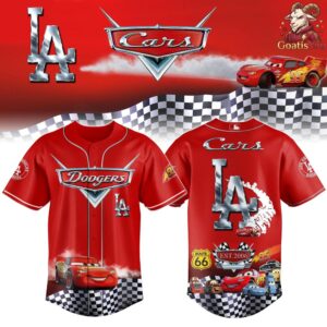 Los Angeles Dodgers x Cars 20th Anniversary Limited Edition Baseball Jersey