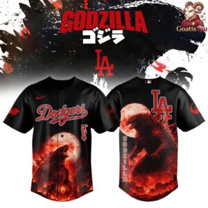 Los Angeles Dodgers x Godzilla Legendary Limited Edition Baseball Jersey 3