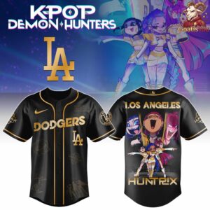 Los Angeles Dodgers x K-Pop Demon Hunter Limited Edition Baseball Jersey