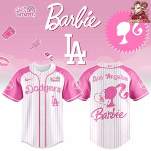 Los Angeles Dodgers x Lovely Barbie Limited Edition Baseball Jersey
