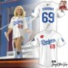 Los Angeles Dodgers x Sabrina Carpenter Fan Baseball Jersey