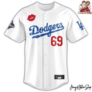 Los Angeles Dodgers x Sabrina Carpenter Fan Baseball Jersey 2