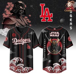Los Angeles Dodgers x Samurai Vader Star Wars Baseball Jersey