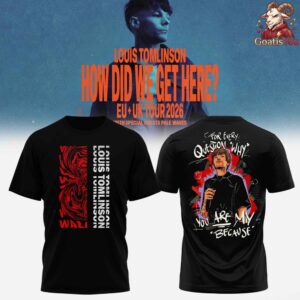 Louis Tomlinson How Did We Get Here T Shirt 2