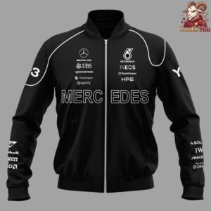 Mercedes AMG Petronas F1 2026 Team Bomber Jacket 2